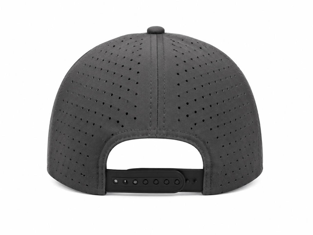 Premium Charcoal Gray Perforated Cap