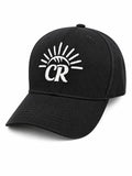 Premium Black CR Embroidered Cap