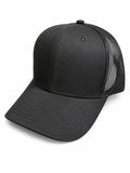 Classic Black Trucker Cap – Premium Minimal Design