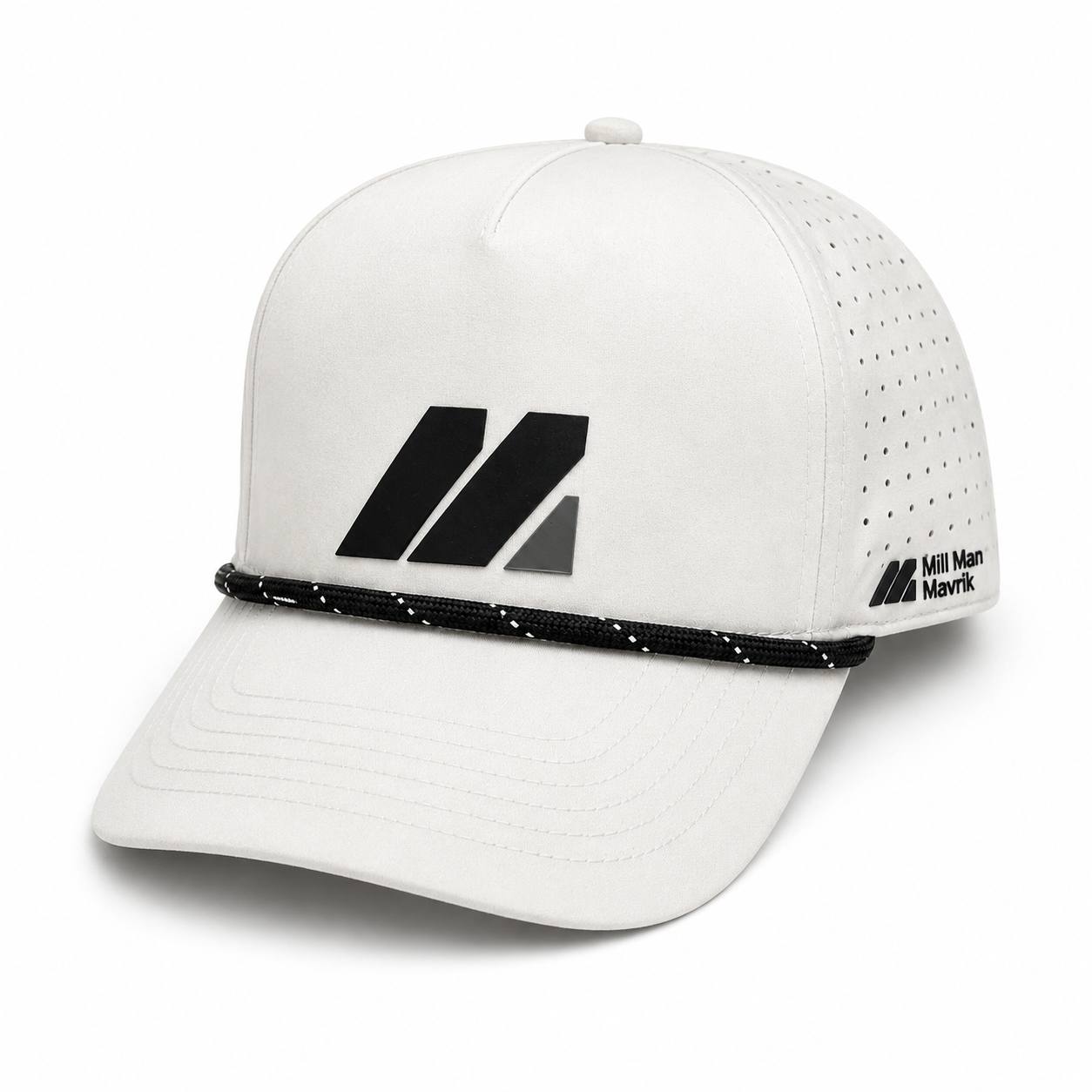 White Performance Cap – Premium Sporty & Modern Design