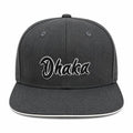 Dhaka Classic Black Cap – Premium Embroidered Snapback